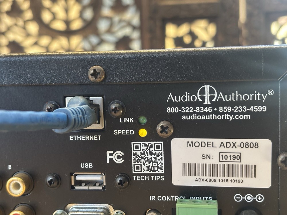 Audio Authority ADX-0808 Audio Matrix Switcher