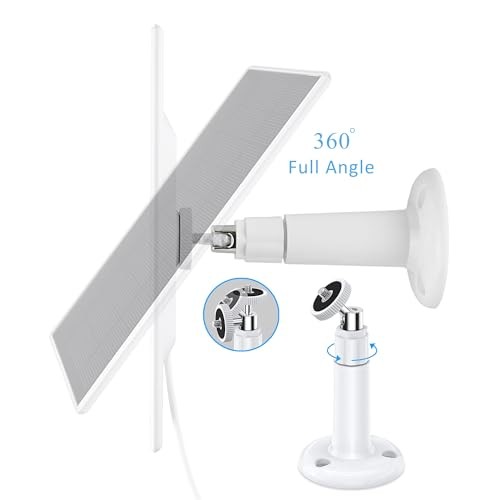 Solar Panel Charger Compatible with Ring Stick Up Cam/Pro,Ring Spotlight 2 Pack