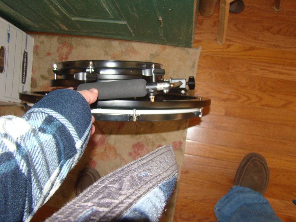 Pearl Compact Traveler 2-Piece Drum Set Nice Fold Up Set