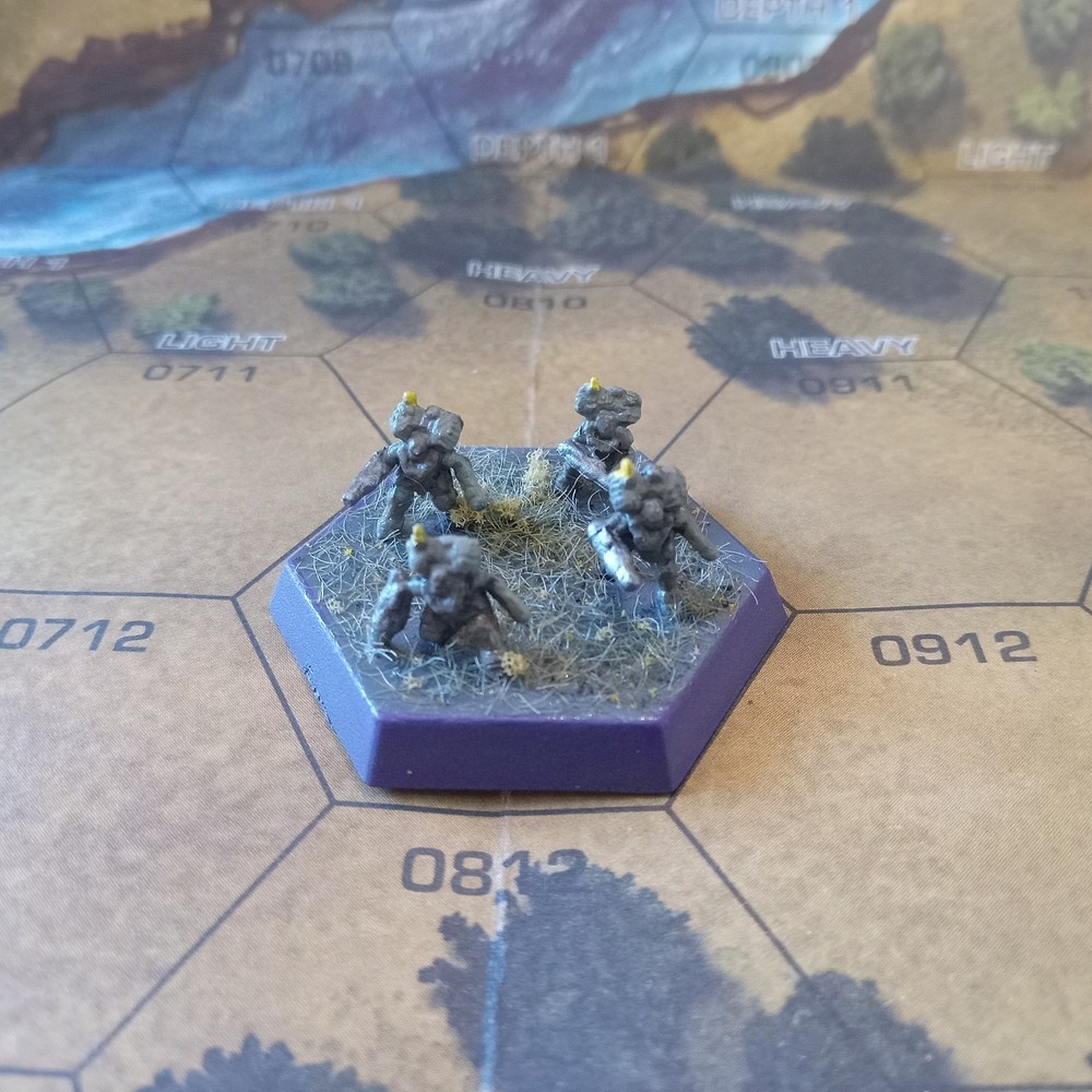 Battletech, Pro Painted, Inner Sphere Battle Armor Platoon