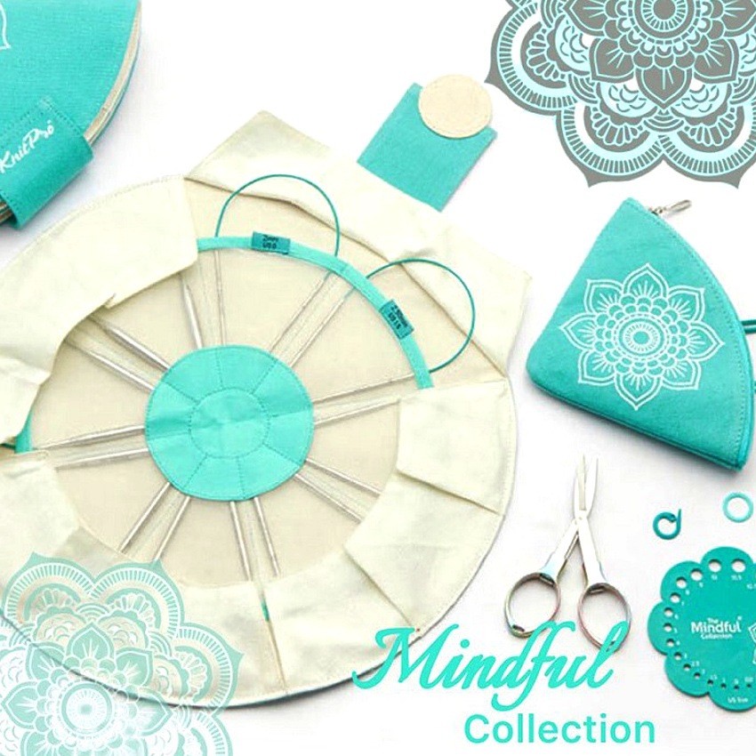 The Mindful Stainless 25cm Circular Needle Set, 8 Sizes 36320