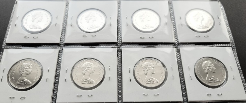 *** CANADA 50 CENTS 1968 - 1987 *** PROOF LIKE *** RARELY OFFERED ***