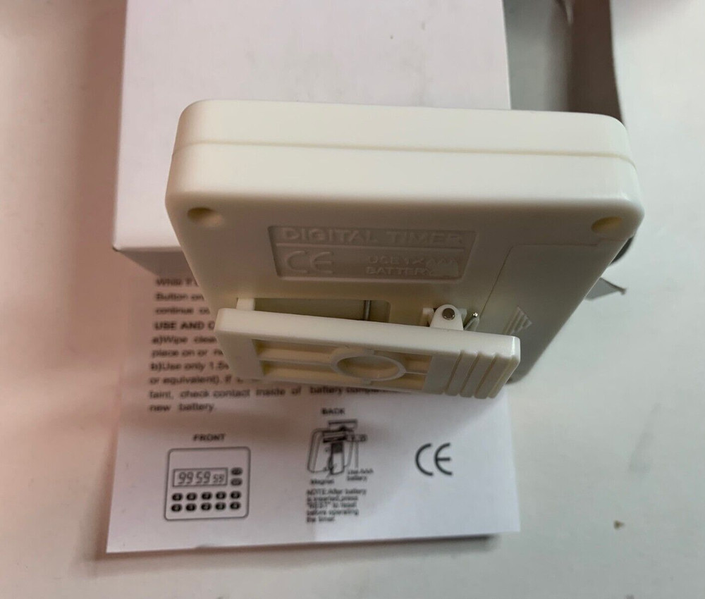 (12) Digital Timer Count Down / Count Up Timer Alarm Total of Twelve