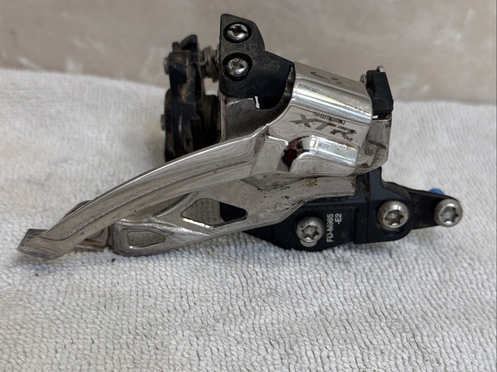 Shimano XTR FD-M985-E2 Front Derailleur -Dyna-Sys 2x10 Speed- w/o bracket [cac]