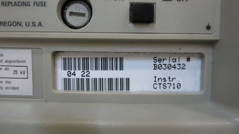 TEKTRONIX CTS 710 SONET TEST SET