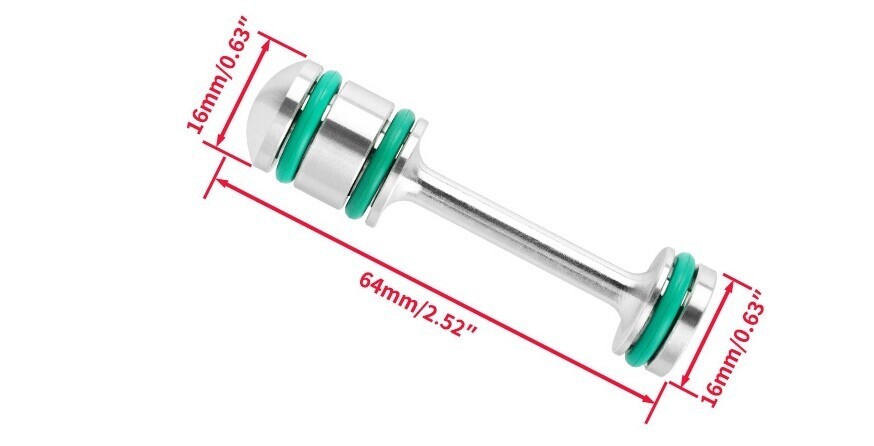 Upgrade LS Billet Aluminum Oil Diverter Barbell 4.8 5.7 5.3 6.0 6.2 7.0 LS1 LS2