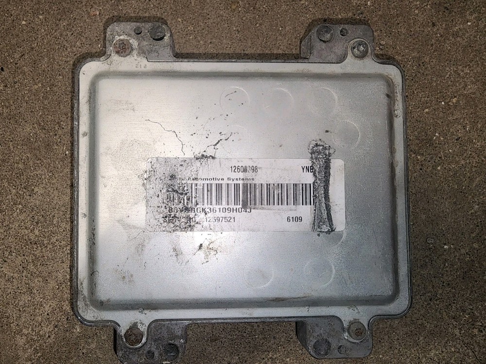 2006 GMC ENVOY TRAILBLAZER 4.2L ENGINE ELECTRONIC CONTROL MODULE 12606398 YNB