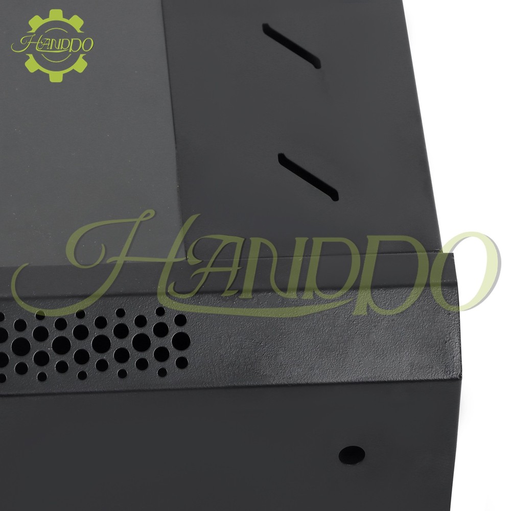 9U Wall Mount IT Data Network Server Rack Cabinet Enclosure 15.5" Depth Black