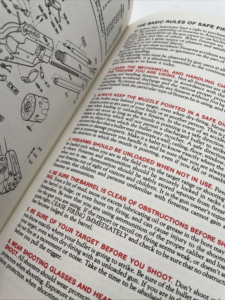 Instructional Manual Ruger Old Model Single Action Revolvers Conversion Kit Book