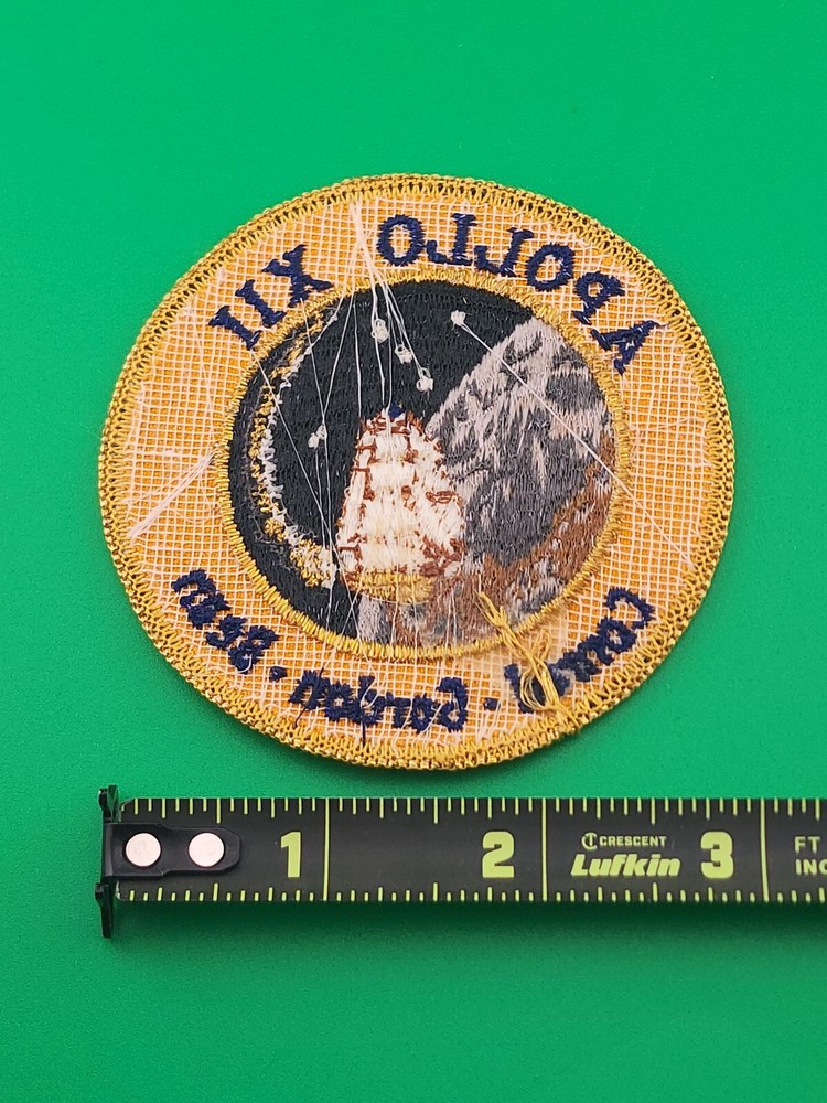 Apollo XII Conrad-Gordon-Bean Patch NEW Vintage