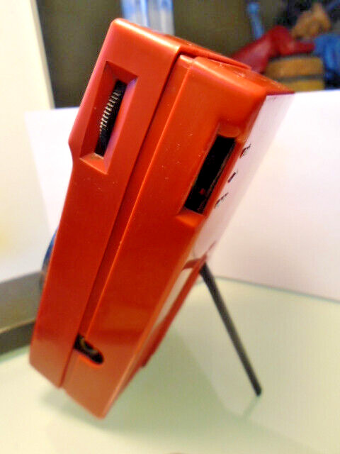 1960's Westinghouse Transistor Radio H-796P6 AZTEC RED Case - No Signal