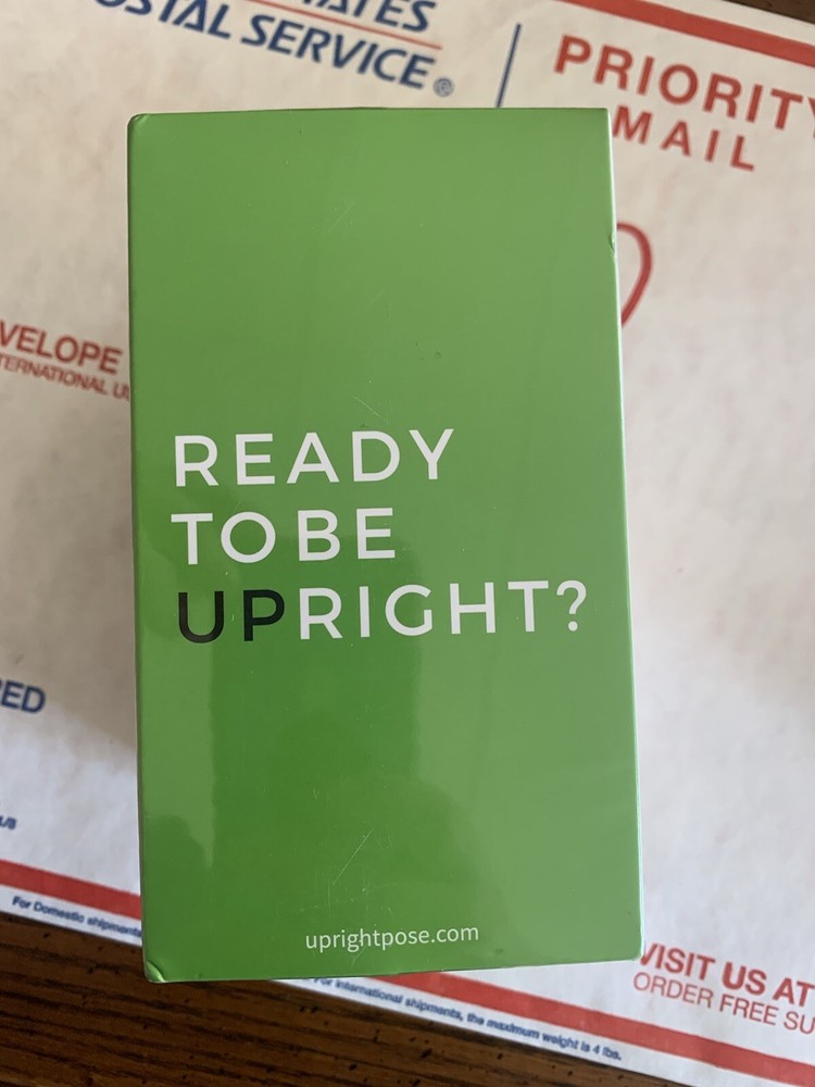 Upright Pro Smart Wearable Posture Trainer Full Accessories Bluetooh IOS Android