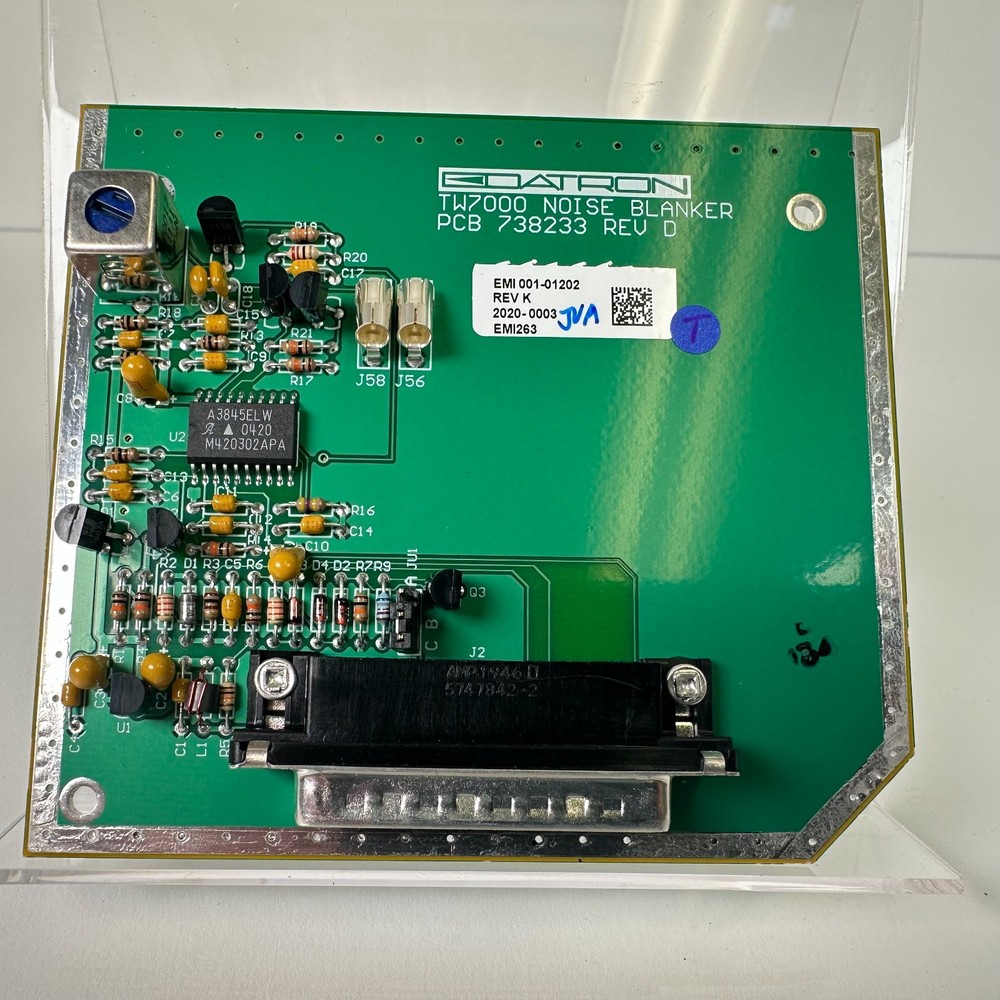 Datron Noise Blanker PCB 738233 REV D For Datron RT7000/TW7000