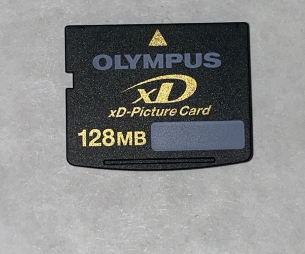 Olympus xD Picture Card 128MB Camera Memory - TESTED ✅✅