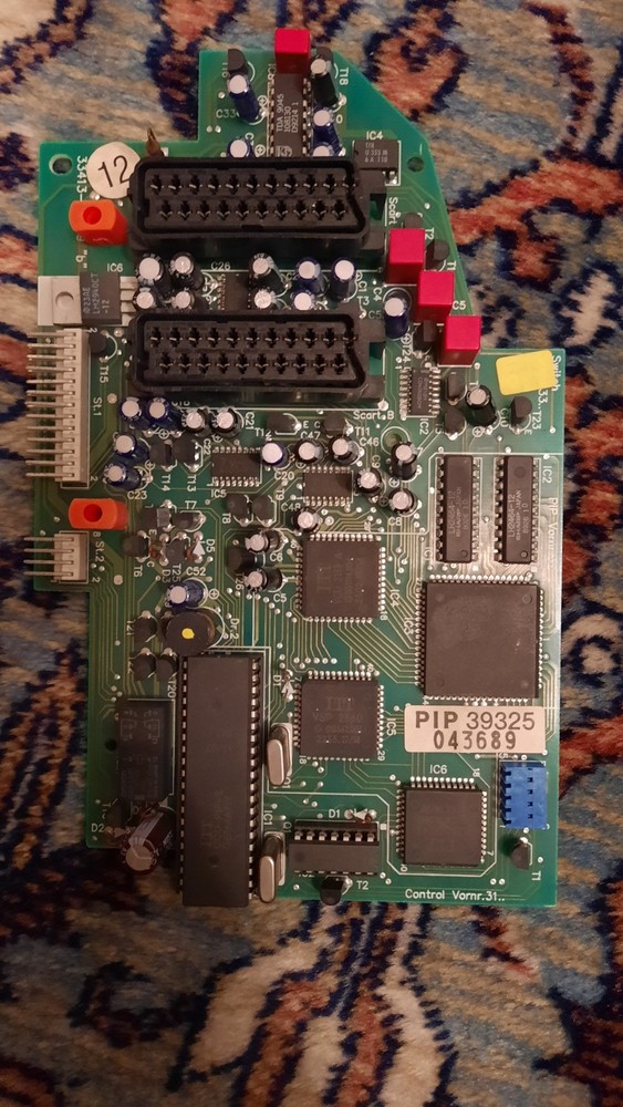 Board With Circuits And Connectors