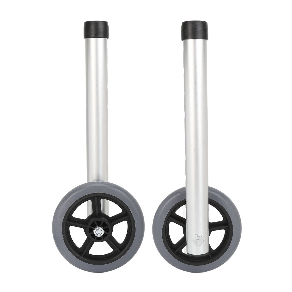 2Pcs Adjustable Walker Wheels For Elderly Mobility Aid Accessories