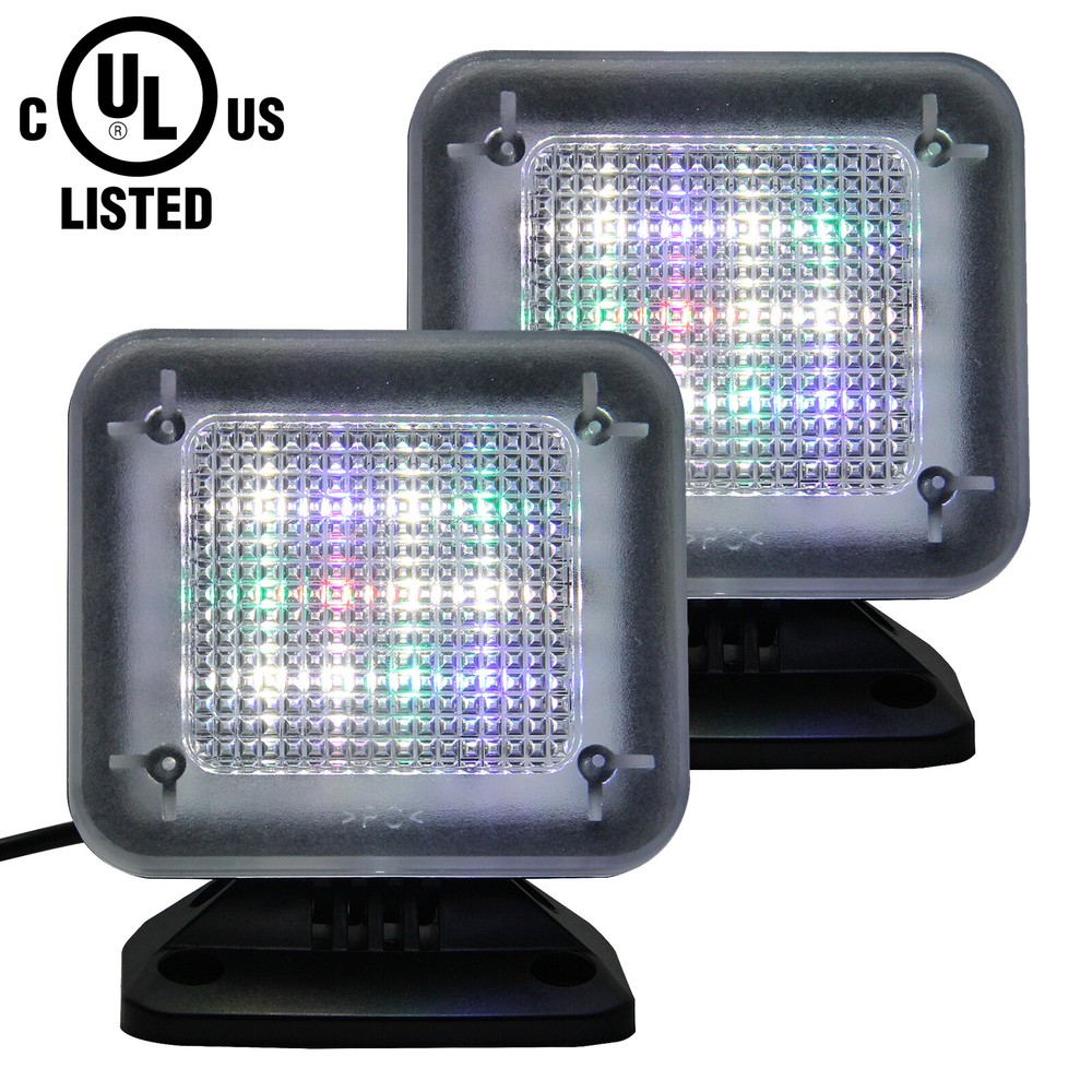 Fake TV Burglar Deterrent Simulator Bright LED Light Home Security Timer Device