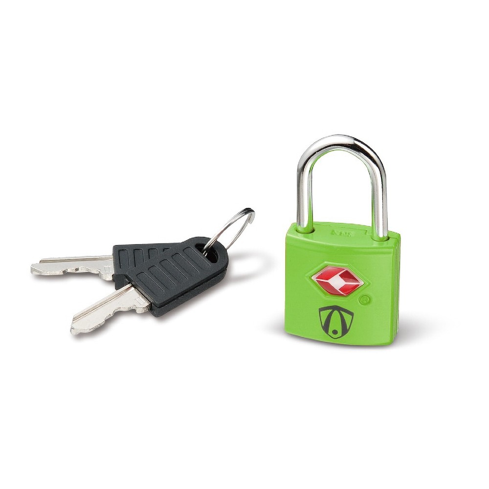 2 Pack TSA Approved Padlock w/ Key Set for Secure Protected Luggage