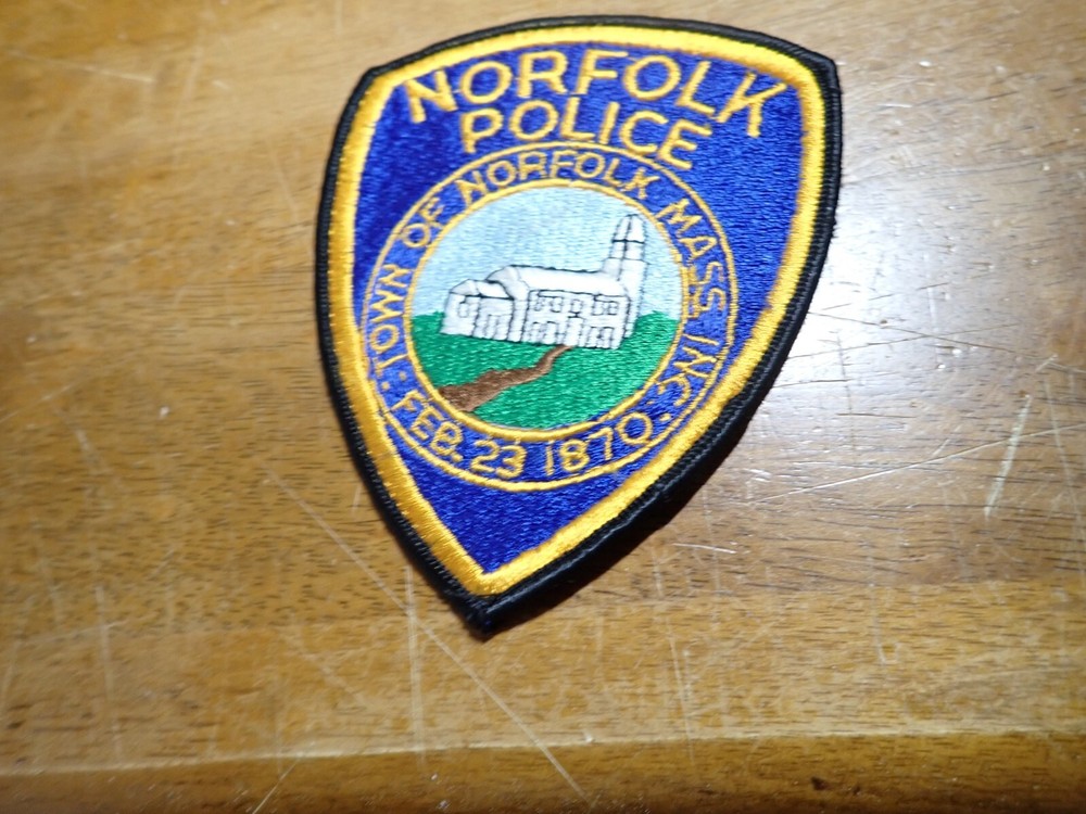 NORFOLK  MASSACHUSETTS    EARLY VEST PATCH BX 14# 4