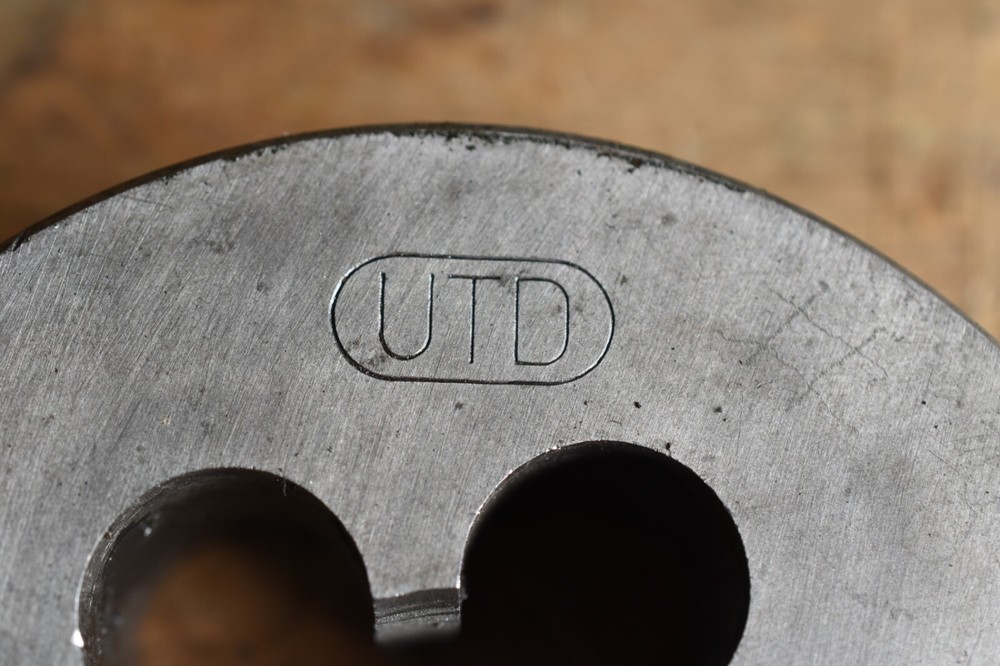 UTD round die, 1.563, NS, 18, DB-35689