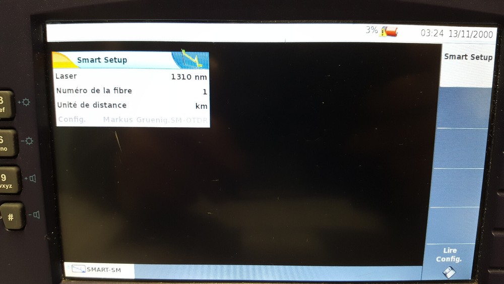 JDSU MTS4000 TYPE 4126 LM OTDR Power Meter