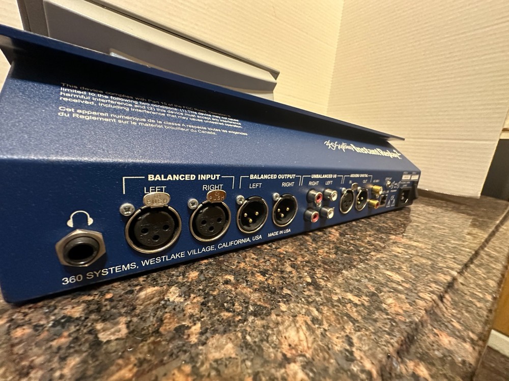 360 Systems Instant Replay 2.DR-600. Networking Digital Audio Clip Player