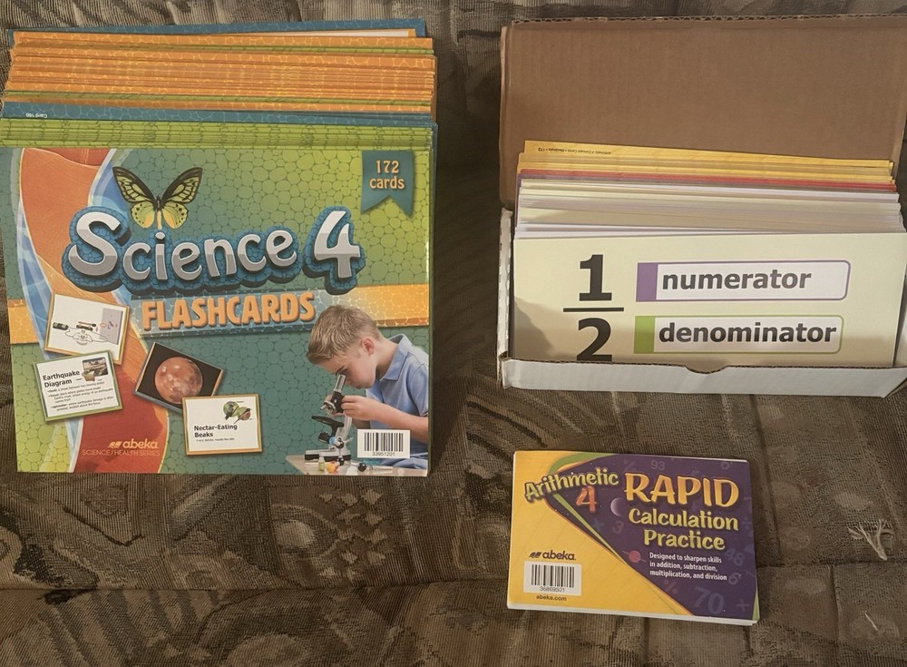 Abeka 4th Curriculum with Lesson Planning and Quiz Key