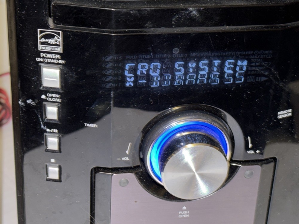 Sharp XL-DK257N Micro Component Stereo System iPod Dock CD & AM/FM Free Ship