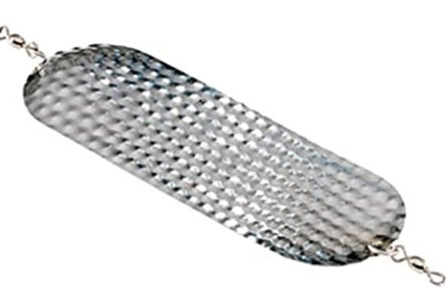 Luhr Jensen 4/0 Jensen Dodger Chrome Flasher.