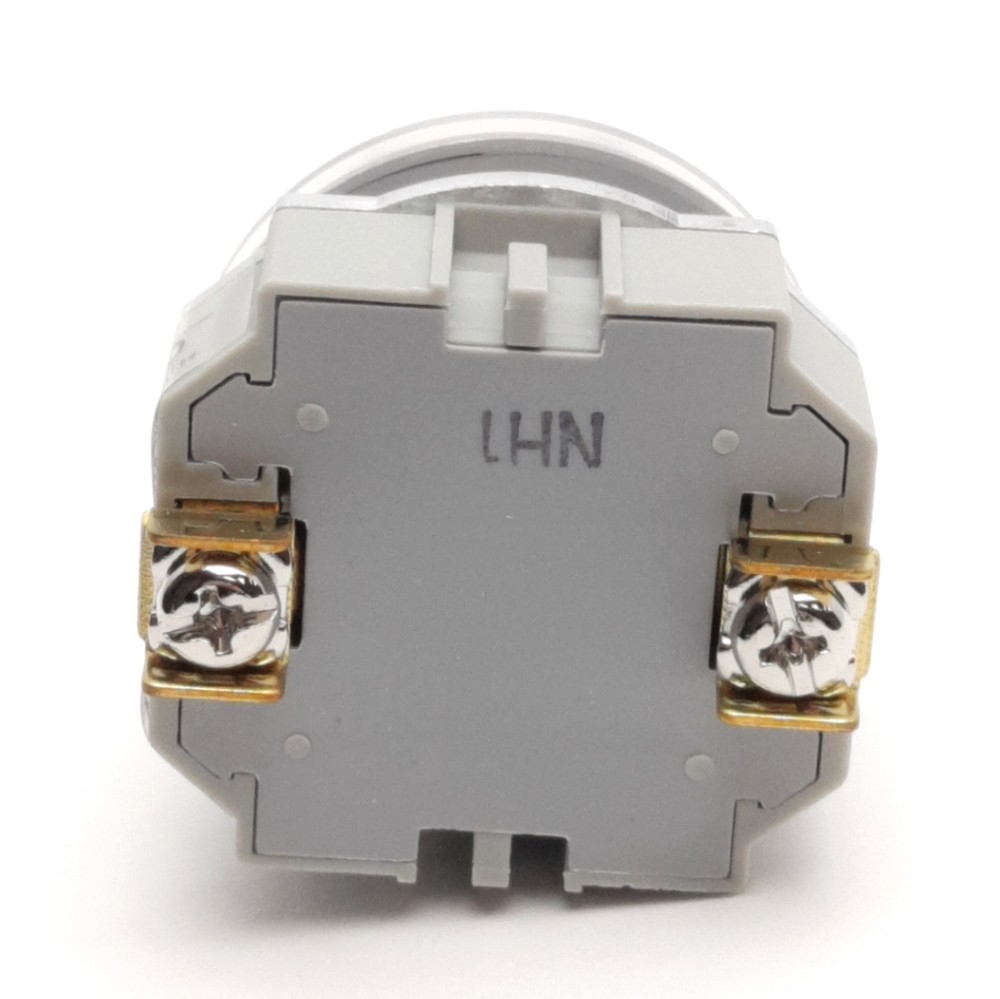 Idec APD199DN-A-24V Dome Pilot Light, Amber, 24V AC/DC, 30mm Diameter