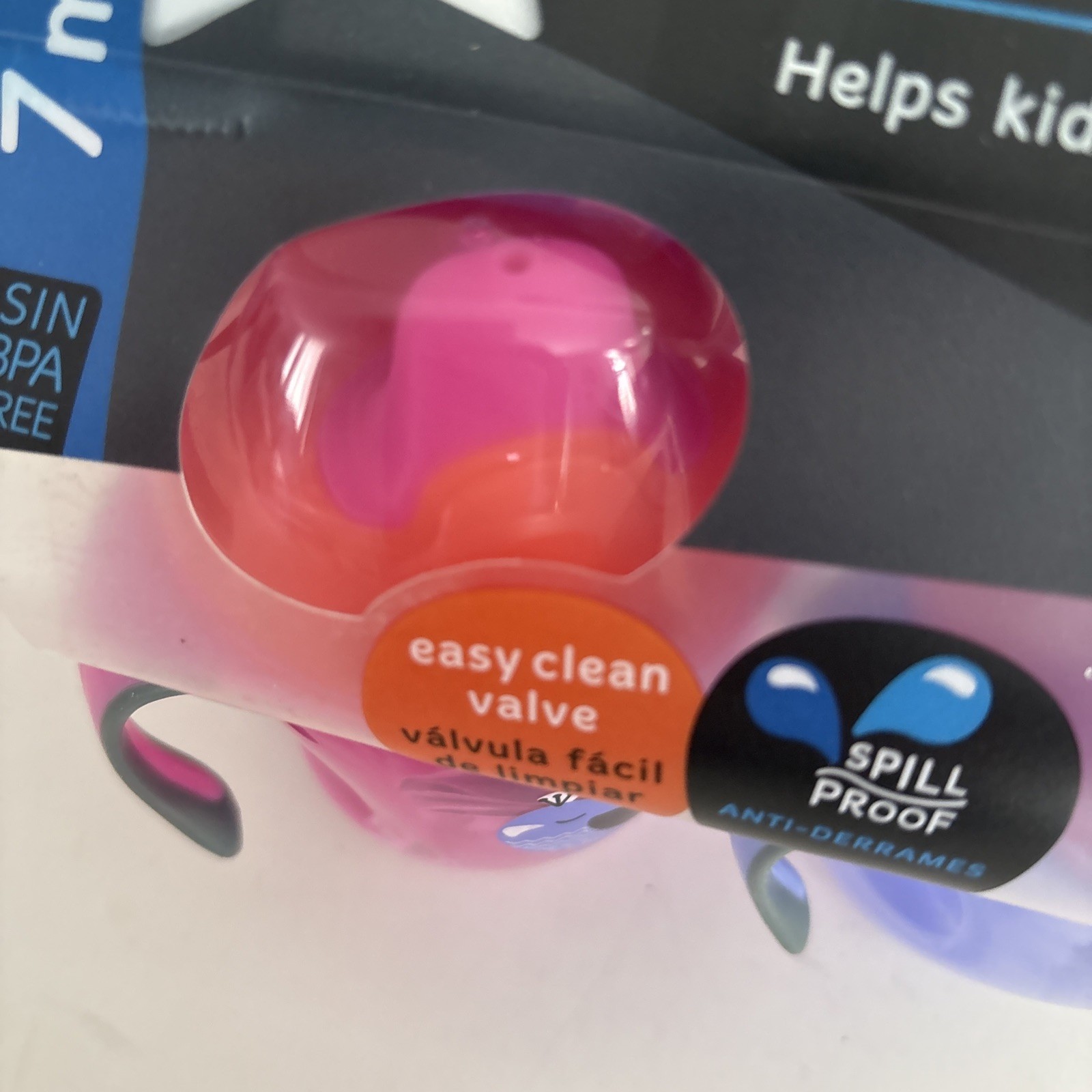 Tommee Tippee 2 Trainer Sippee Cups 7+ Sin BPA Free - Spill Proof 8 oz New