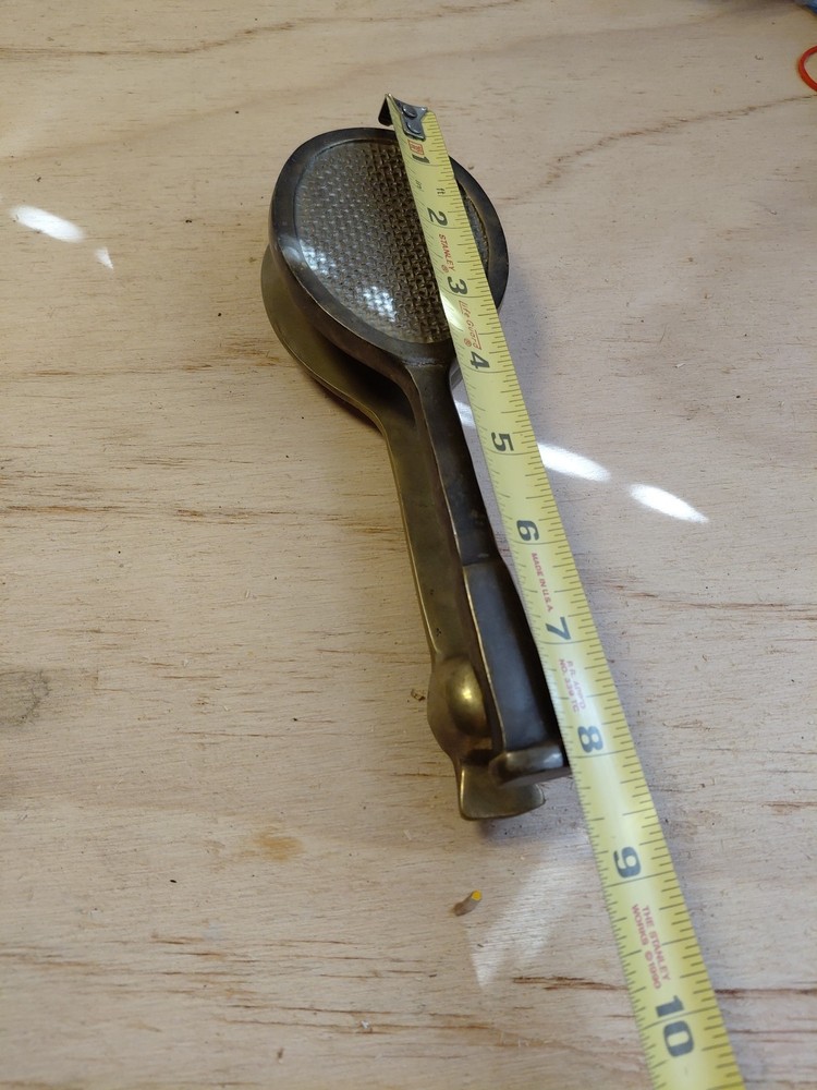 Solid Brass Door Knocker, Tennis/Bandmitton Racket, Windcurrent Collection