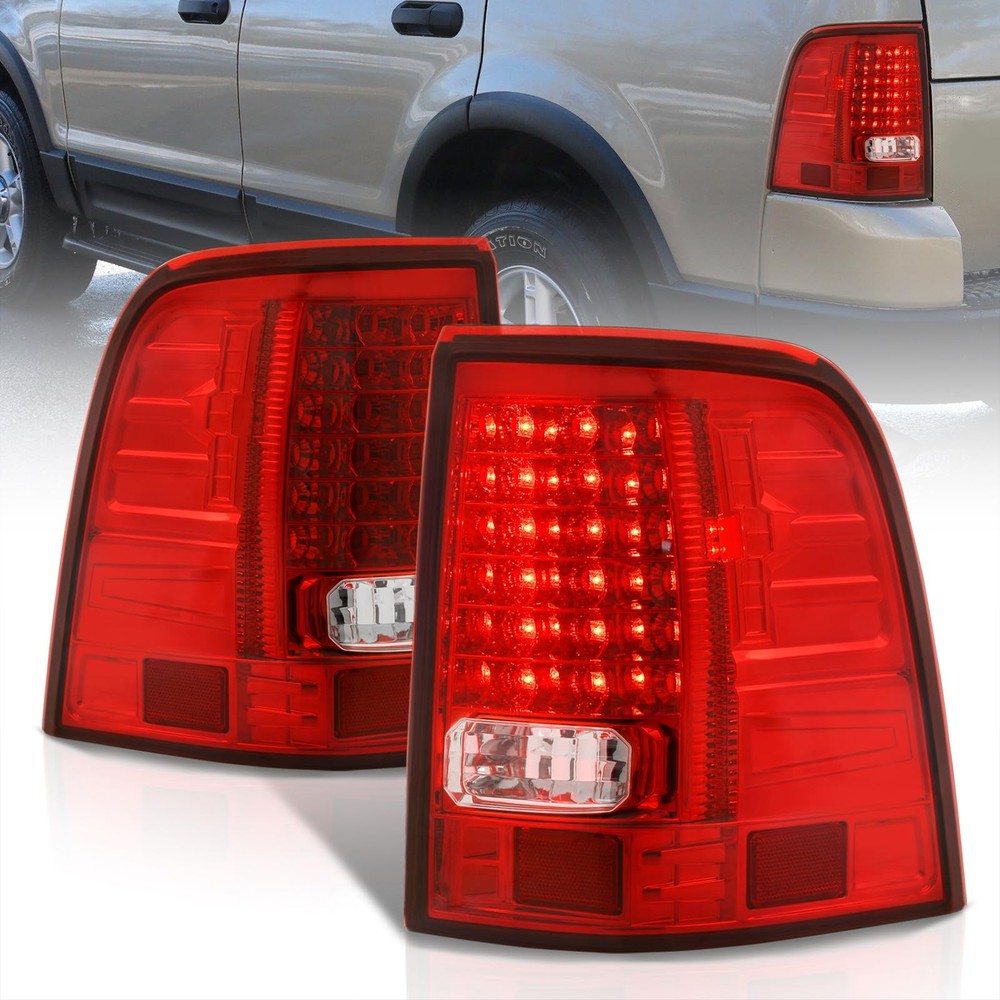 Rear Bumper LED Tail Lights for Explorer 2002-2005