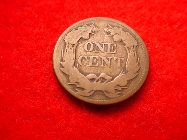 1857 FLYING EAGLE CENT GREAT COIN!! #90