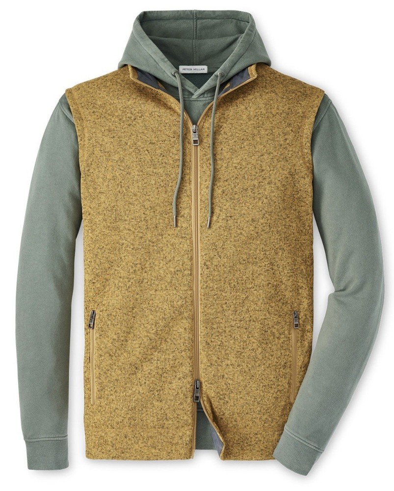 Peter Millar Mens Size Small Golf Crown Flex Fleece Vest