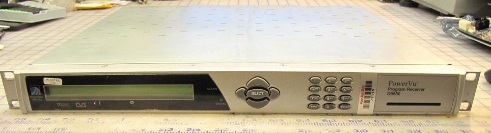 PowerVu SCIENTIFIC ATLANTA D9828 MULTI DECRYPTION Receiver CLC:MDR