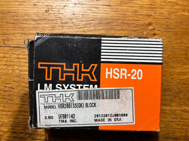 THK HSR20B1SS (GK) Block Linear Bearing HSR