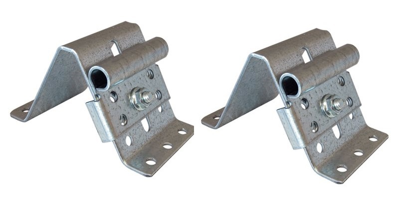 NEW Garage Door Adjustable Top Bracket, Heavy Duty Commercial ~ Pair