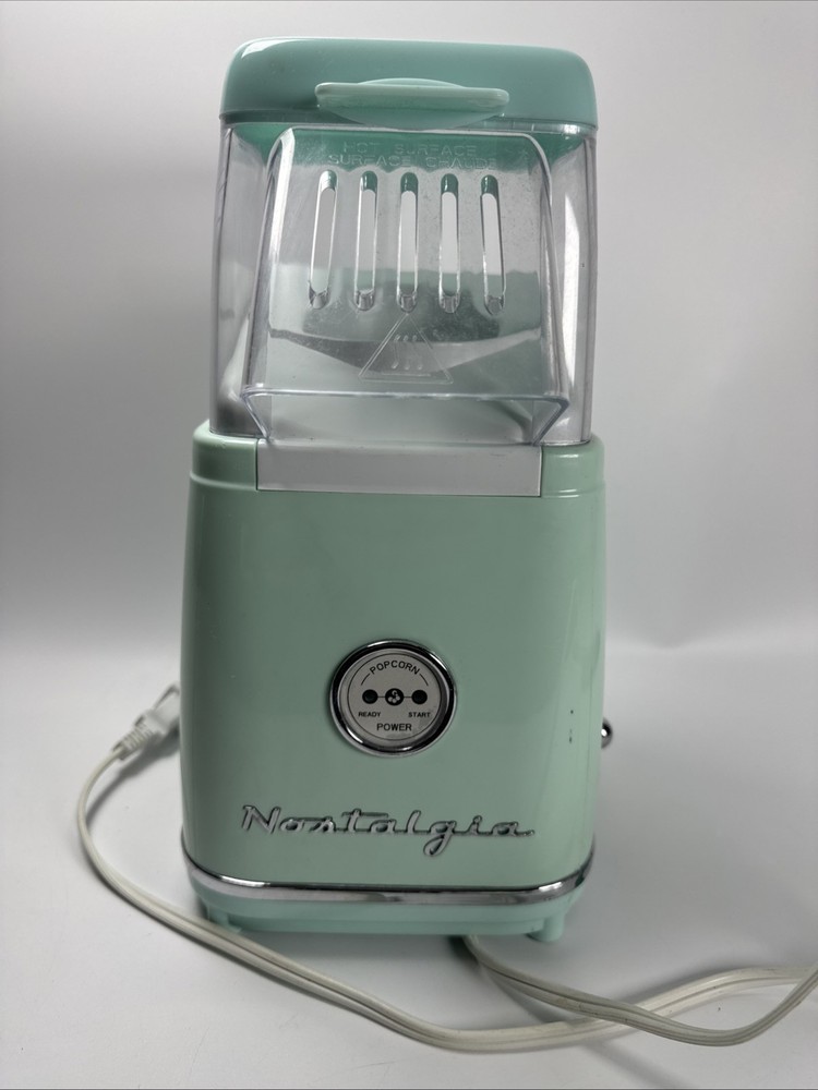 Nostalgia Electrics Hot Air Popcorn Maker Teal