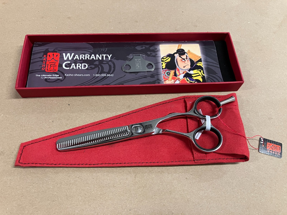 KASHO DESIGN MASTER 6.0 OS 38 Tooth Blender Shears Sharpened