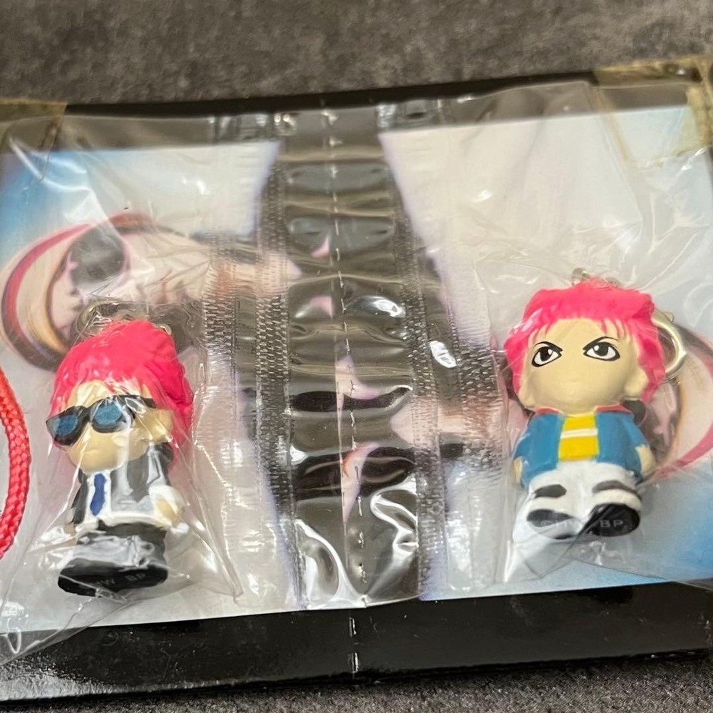 [8 types] hide zipper mascot figure strap
