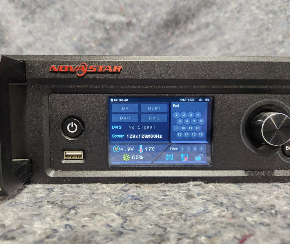 Novastar MCTRL4K 4096×2160 4K 3D LED Display Video Controller 16x EtherCON Out