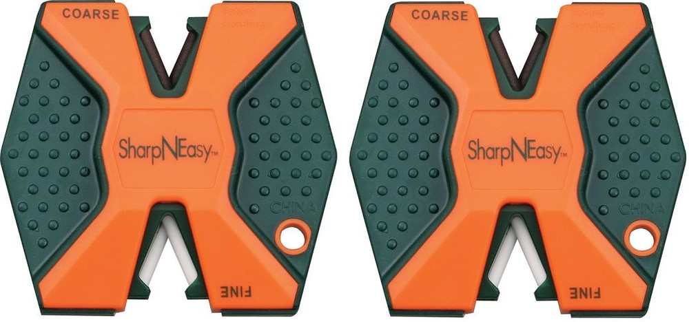 2 PACK AccuSharp SharpNEasy Knife Sharpener Fine and Coarse Ceramic Rods AS335CD
