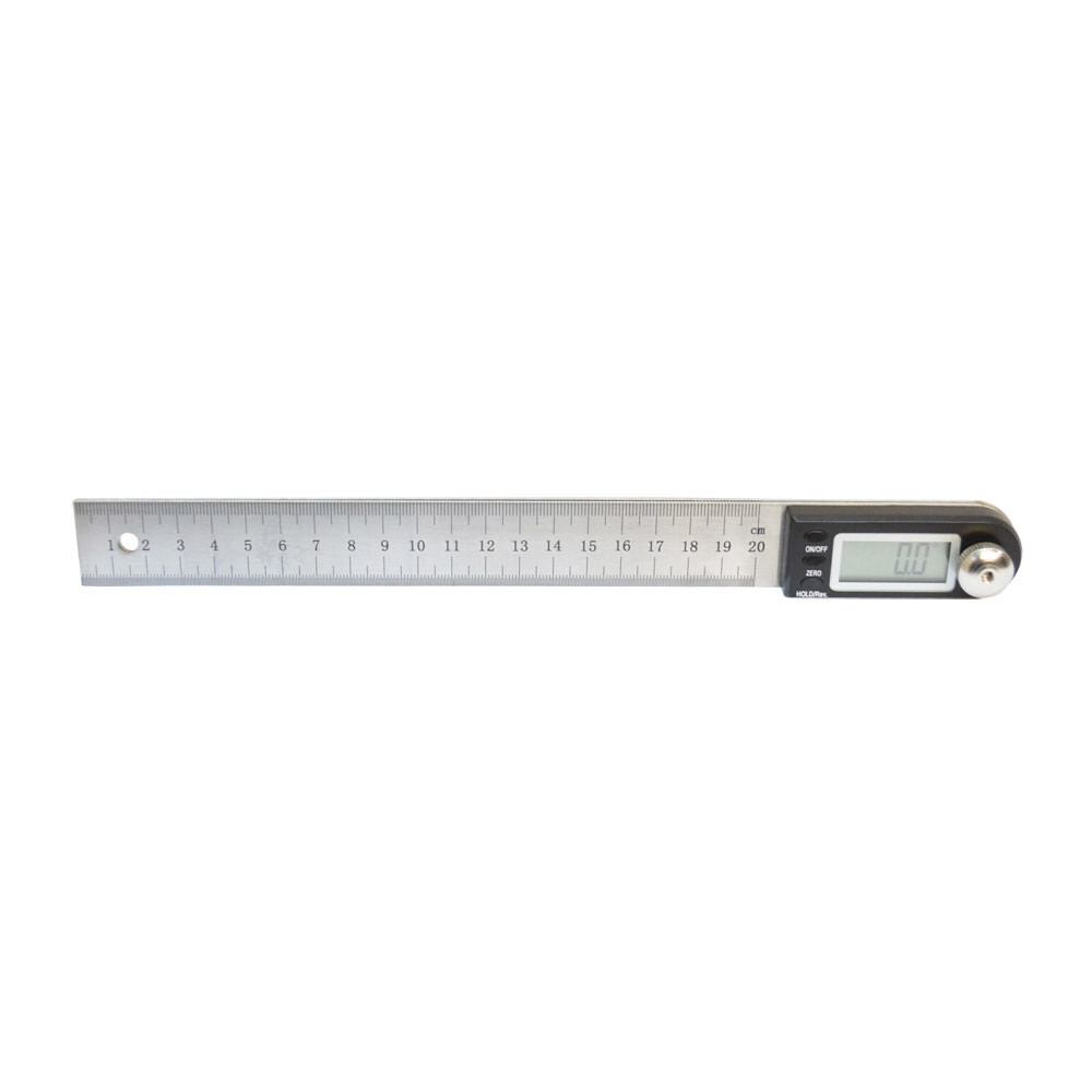 11" Electronic Digital Protractor Goniometer Angle Finder Miter Gauge Ruler