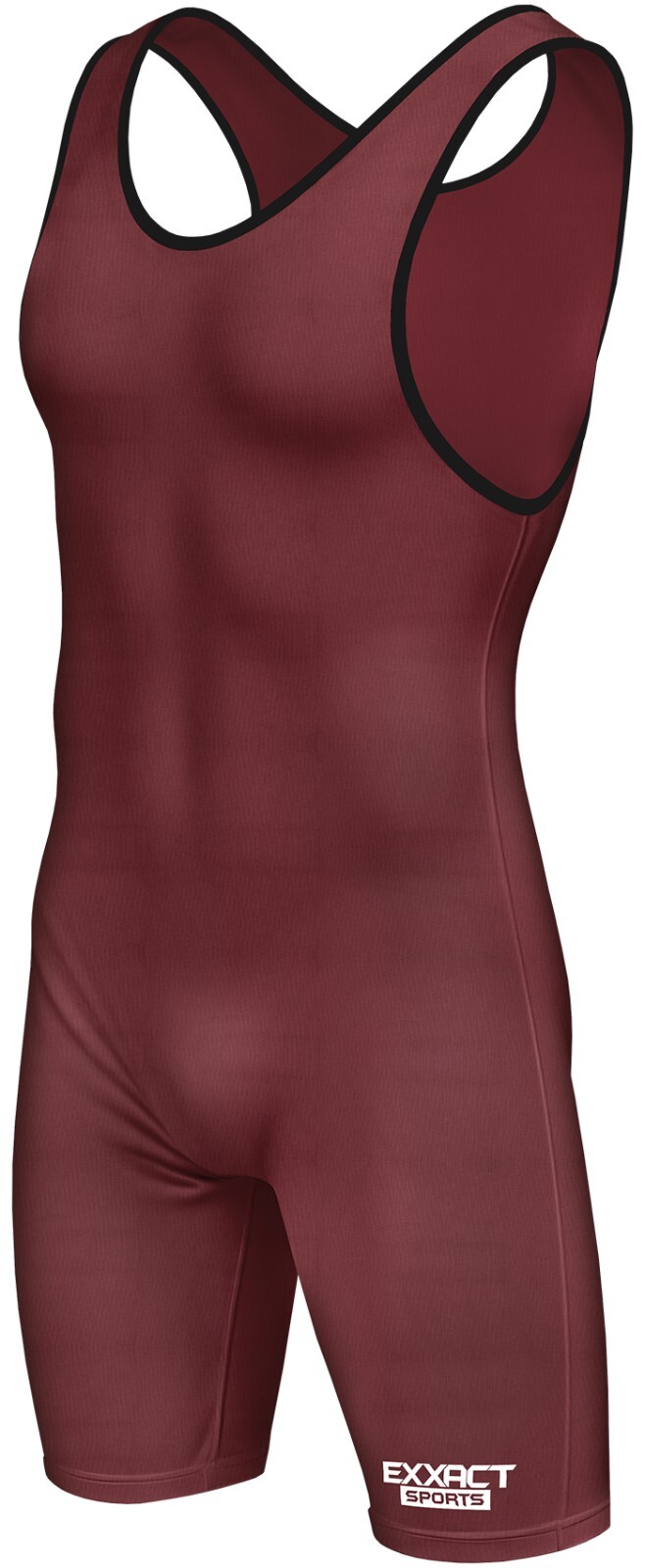 Exxact Sports Plain Wrestling Singlet Single Ply - Youth Wrestling Singlet