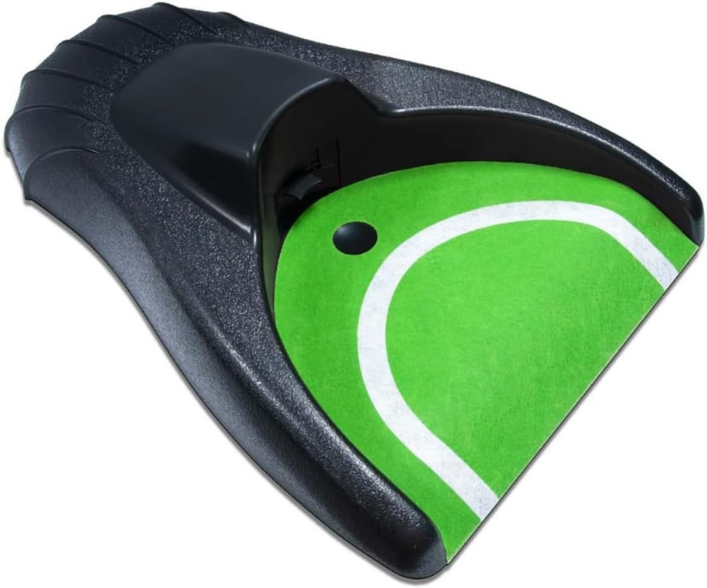 Putting Machine with Ball Return, Golf Putting Cup Golf Training Aid for Indo...