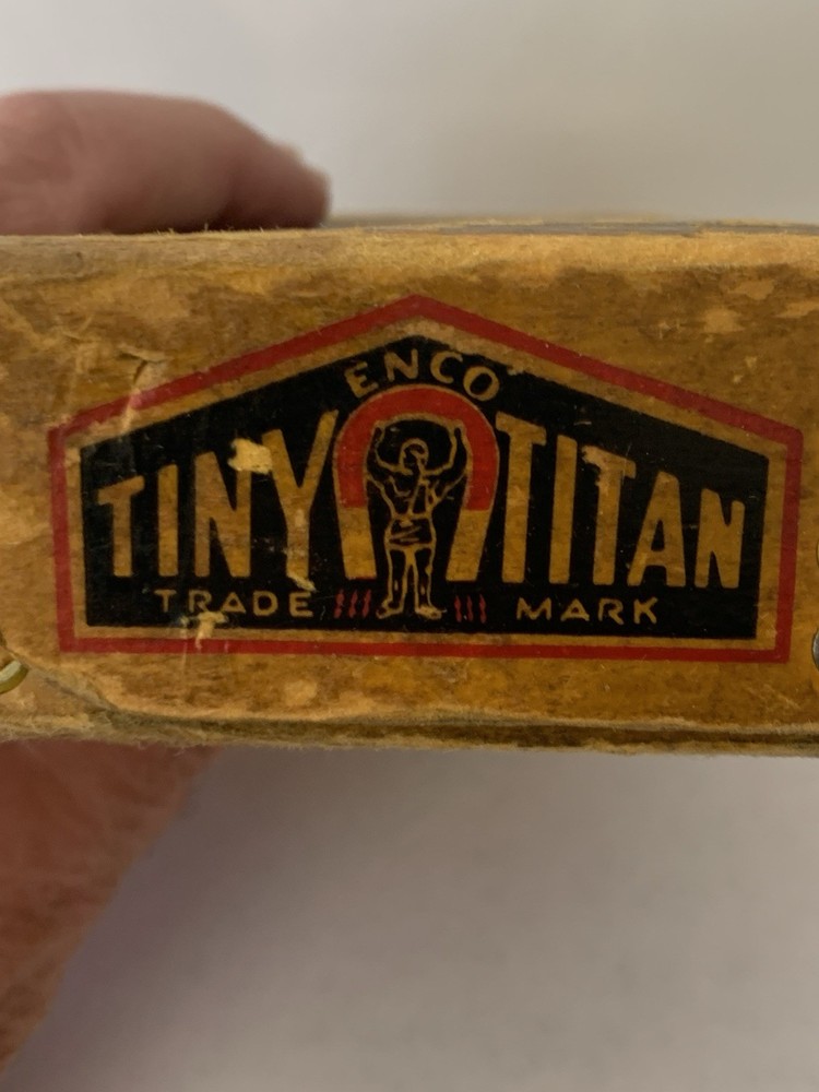 Enco Tiny Titan Base Indicator Mini Magnetic Base With Indicator Arm USA.