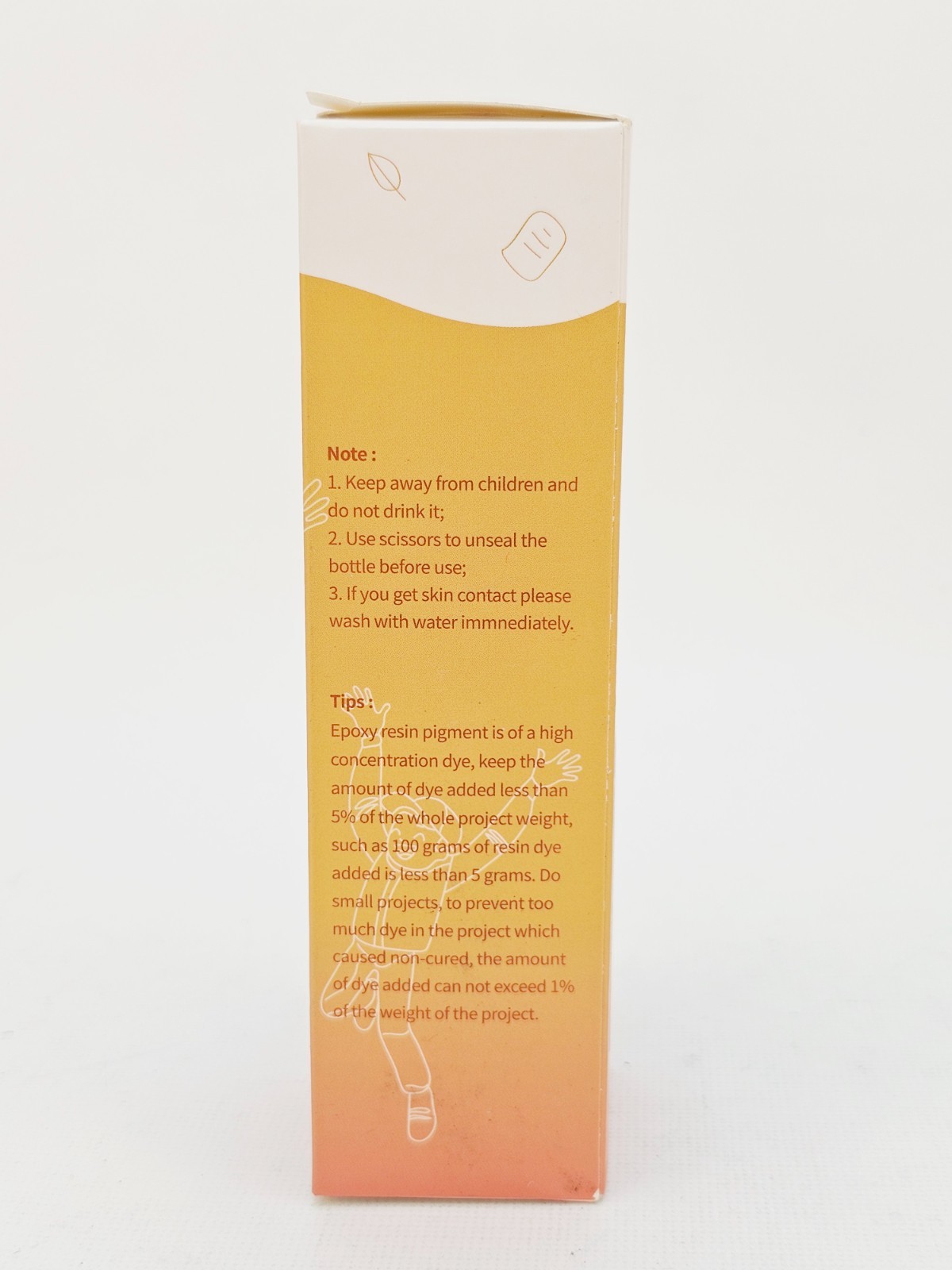 HTVRONT Epoxy Resin Pigment White Dye Pigment 6oz