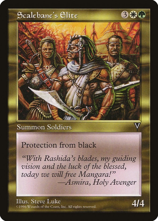 Scalebane's Elite Visions N/A MTG MP