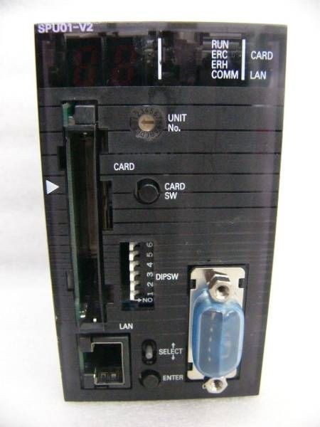OMRON PLC CJ1W-SPU01-V2 High-Speed Data Acquisition Unit USED